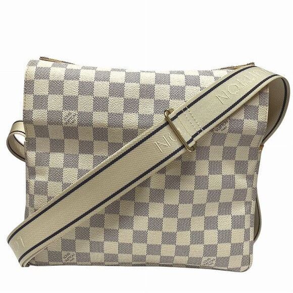 Louis Vuitton Naviglio Damier Azur Shoulder Bag - Picture 1 of 9